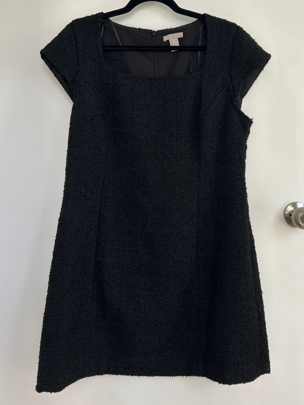 H&M | Black Tweed Mini Dress